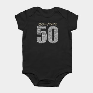 Fifty Years of Hip Hop Baby Bodysuit